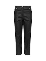 M&Co Black Coated Straight Leg Jeans - Image 5 of 5