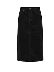 M&Co Black Corduroy Longline Skirt - Image 5 of 5