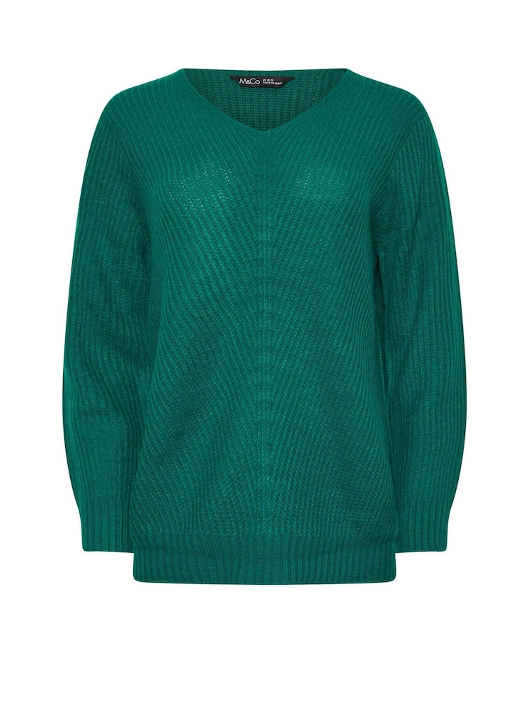 M&Co V-Neck com decote Jumper - Imagem 5 de 5