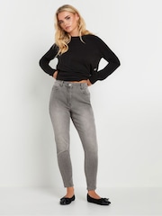PixieGirl Petite Grey Skinny AVA Jeans - Image 2 of 5