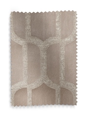 Collection Luxe Evie Geometric Jacquard Eyelet Lined Curtains - Imagem 5 de 5