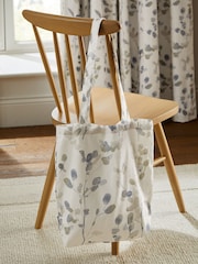 Honesty Leaf Floral Print Blackout/Thermal Pencil Pleat Curtains - Imagem 6 de 6