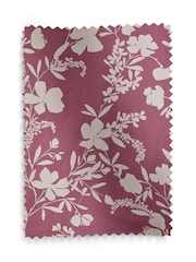 Berry Floral Print Pencil Pleat Curtains - Imagen 7 de 7