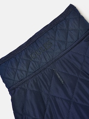 Joules Navy Blue Quilted Dog Coat - Image 5 of 6