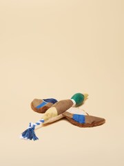 Joules Blue Plush Duck Dog Toy - Image 5 of 7