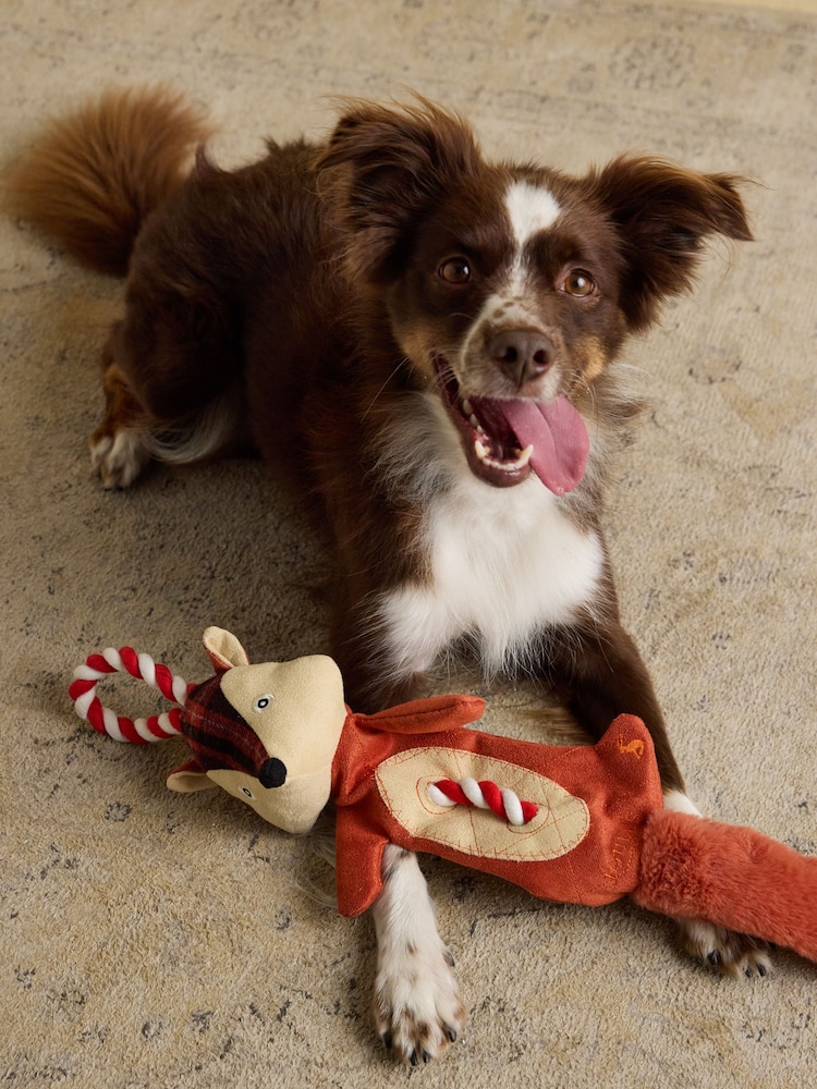 Joules Red Fox Dog Toy - Image 2 of 8 Joules Red Fox Dog Toy - Image 2 of 8