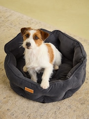 Joules Grey Pet Bed - Image 1 of 9