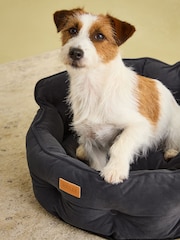 Joules Grey Pet Bed - Image 2 of 9