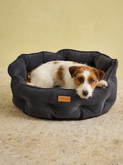 Joules Grey Pet Bed - Image 3 of 9