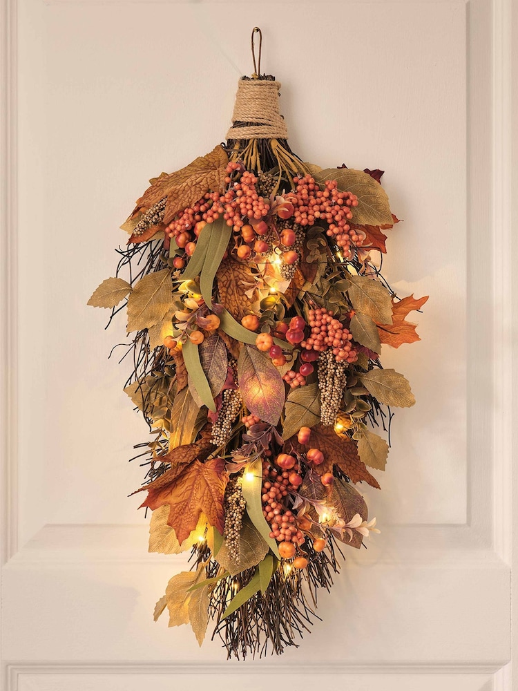 Lights4fun Autumnal LED Bough - Image 1 of 2