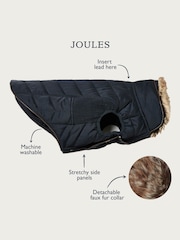 Joules Blue Dog Coat - Image 6 of 7