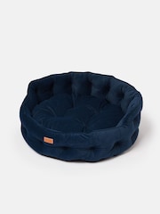 Joules Navy Dog Bed - Image 10 of 11