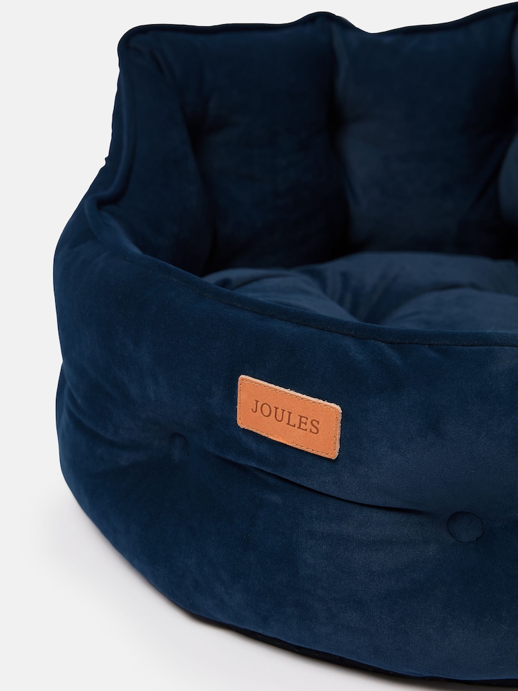 Joules Navy Dog Bed - Image 11 of 11