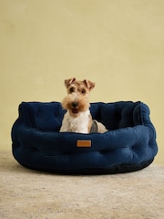 Joules Navy Dog Bed - Image 2 of 11