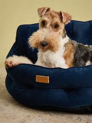 Joules Navy Dog Bed - Image 7 of 11