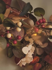 Lights4fun Multi Autumnal Wreath With Warm White Leds - Image 4 of 4