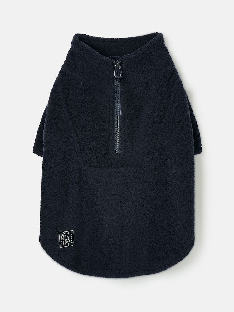 Joules Navy Blue Dog Fleece - Image 1 of 6 Joules Navy Blue Dog Fleece - Image 1 of 6