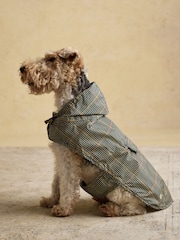 Joules Henson Check Brown Packaway Jacket - Image 1 of 10