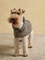 Joules Henson Check Brown Packaway Jacket - Image 4 of 10