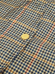Joules Henson Check Brown Packaway Jacket - Image 8 of 10