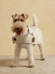 Joules Beige Water-Resistant Dog Jacket - Image 1 of 10