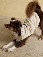 Joules Beige Water-Resistant Dog Jacket - Image 2 of 10