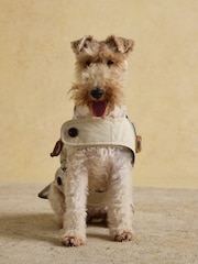 Joules Beige Water-Resistant Dog Jacket - Image 4 of 10
