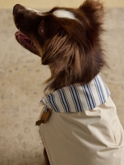 Joules Beige Water-Resistant Dog Jacket - Image 5 of 10