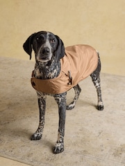 Joules Burra Brown Water-Resistant Dog Jacket - Image 1 of 10