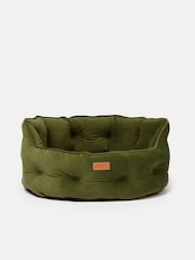 Joules Khaki Chesterfield Pet Bed - Image 9 of 12