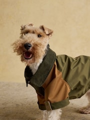 Joules Brown & Khaki Dog Coat - Image 3 of 8