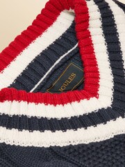 Joules Navy Blue Dog Knit Jumper - Image 6 of 7