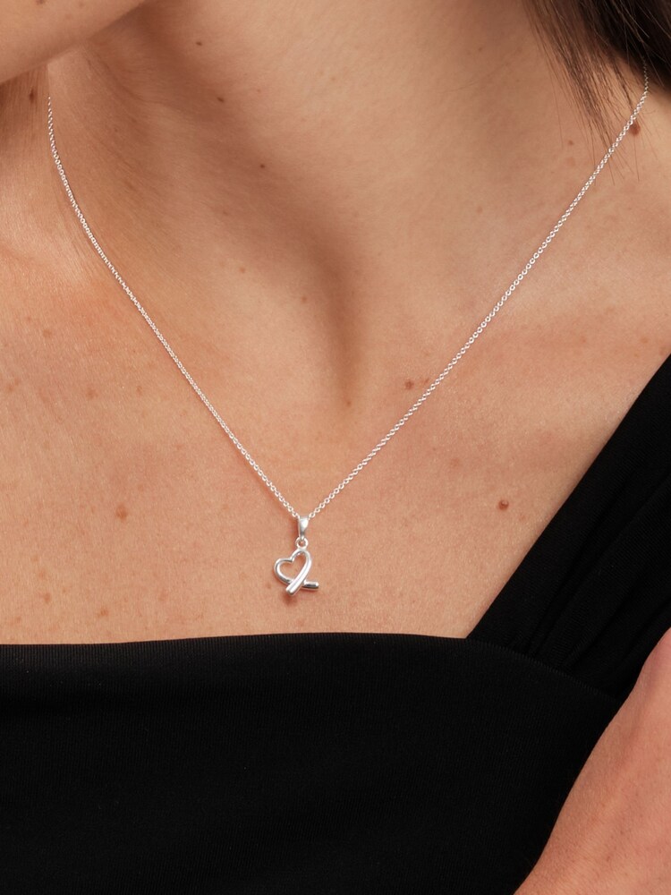 Simply Silver Silver Tone 925 Polished Gift Boxed Open Heart Set - Image 6 of 6