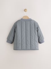 Charcoal Grey Baby Bomber Jacket - Image 2 of 6