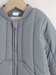 Charcoal Grey Baby Bomber Jacket - Image 3 of 6