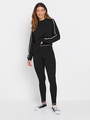 Long Tall Sally 100% Cotton Contrast Stitch Leggings 2 Pack - Imagen 3 de 8
