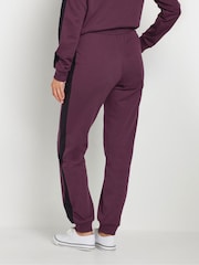 Long Tall Sally Red Block Cuffed Joggers - Image 3 of 6