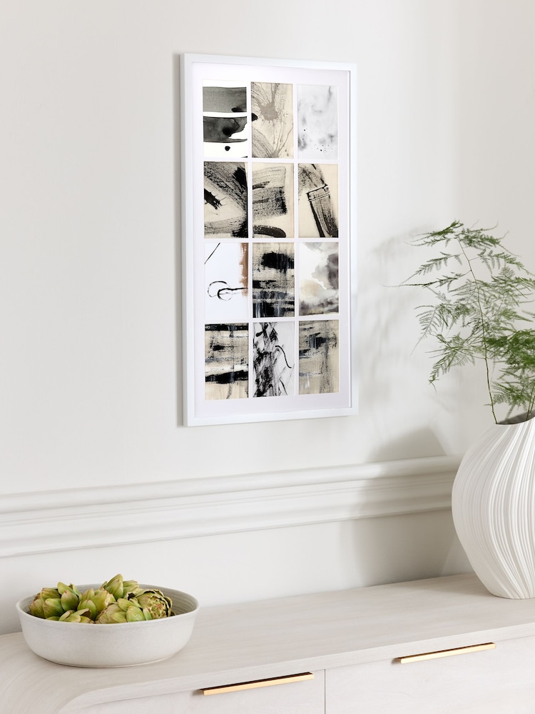 White Hadley 12 Multi Aperture Picture Frame - Image 1 of 5