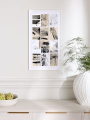 White Hadley 12 Multi Aperture Picture Frame - Image 2 of 5