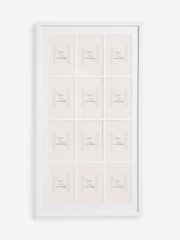 White Hadley 12 Multi Aperture Picture Frame - Image 4 of 5