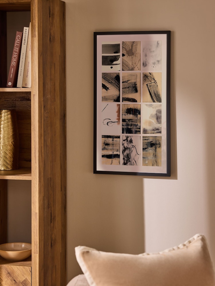 Black Hadley 12 Multi Aperture Picture Frame - Image 1 of 5