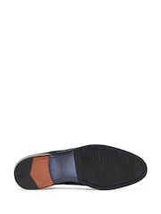 Oliver Sweeney Polished Leather Slip-On Black Brogues - Image 5 of 5
