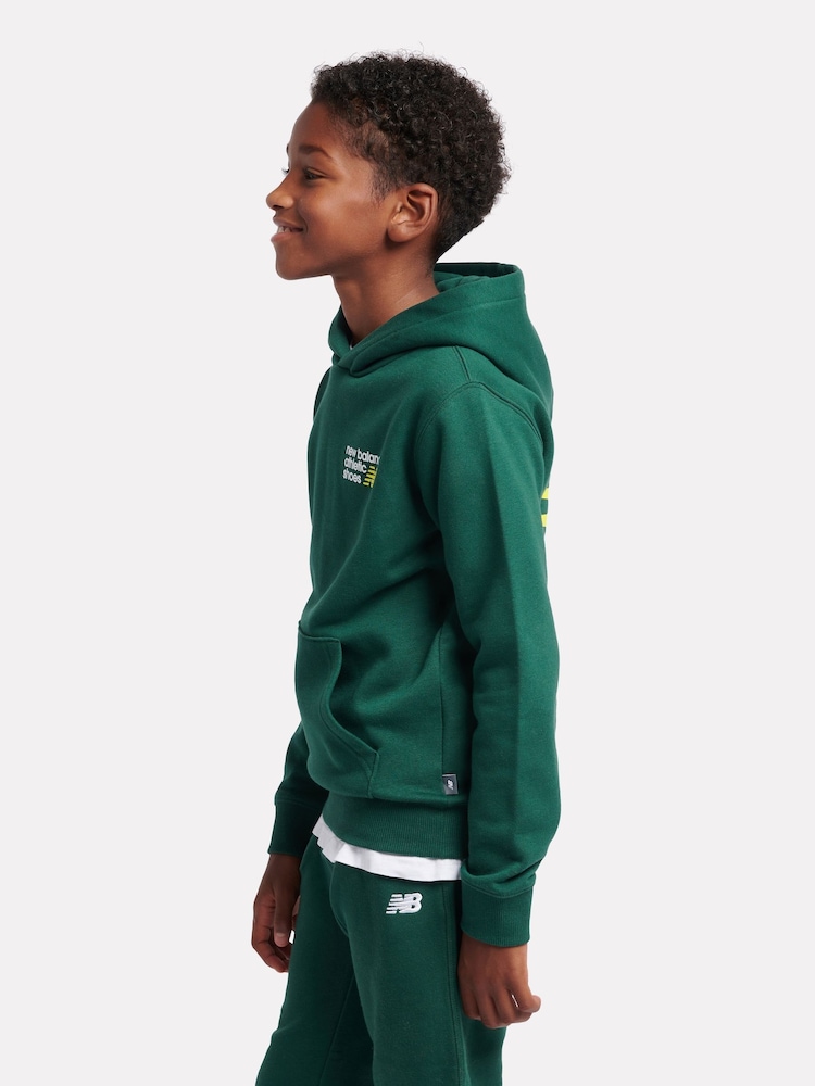 New Balance Green Boys Athletic Shoes Hoodie - Image 2 of 6 New Balance Green Boys Athletic Shoes Hoodie - Image 2 of 6