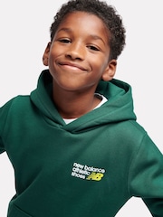 New Balance Green Boys Athletic Shoes Hoodie - Image 4 of 6