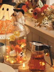 Lights4fun Autumnal Pumpkin Lane Prelit LED Garland - Image 4 of 4