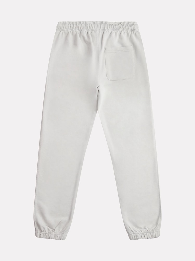 New Balance Dark Grey Boys 100% Cotton French Terry Small Logo Joggers - Image 2 of 3 New Balance Dark Grey Boys 100% Cotton French Terry Small Logo Joggers - Image 2 of 3