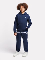 New Balance Blue Boys 100% Cotton French Terry Small Logo Joggers - Image 3 of 5