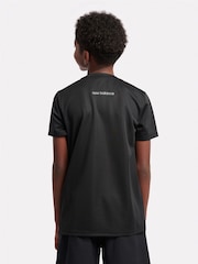 New Balance Black Kids Athletics T-Shirt - Image 3 of 9