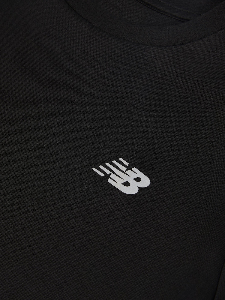 New Balance Black Kids Athletics T-Shirt - Image 9 of 9