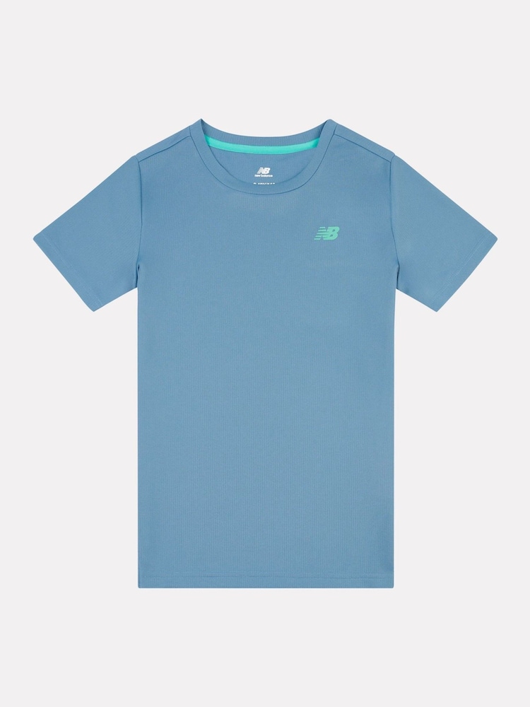 New Balance light Green Kids Athletics T-Shirt - Image 1 of 4 New Balance light Green Kids Athletics T-Shirt - Image 1 of 4
